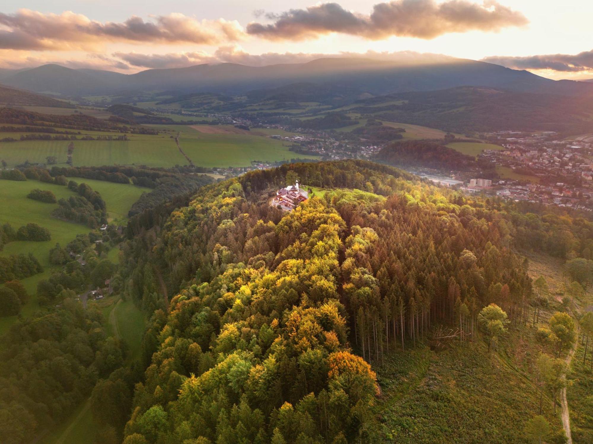 Hotel Krizovy Vrch Jeseník Exteriör bild